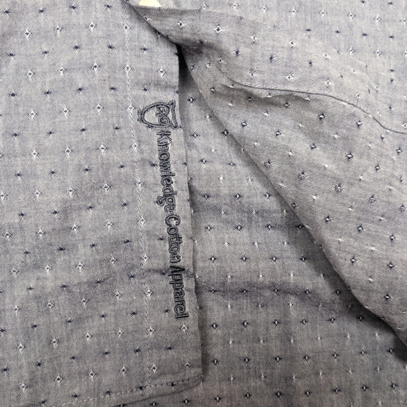 Knowledge Cotton Apparel, Slim fit, Eco-friendly Button Down (XL) - Picture 5 of 11